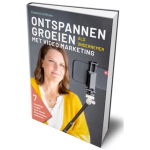 10x Boek Ontspannen groeien als ondernemer met video marketing